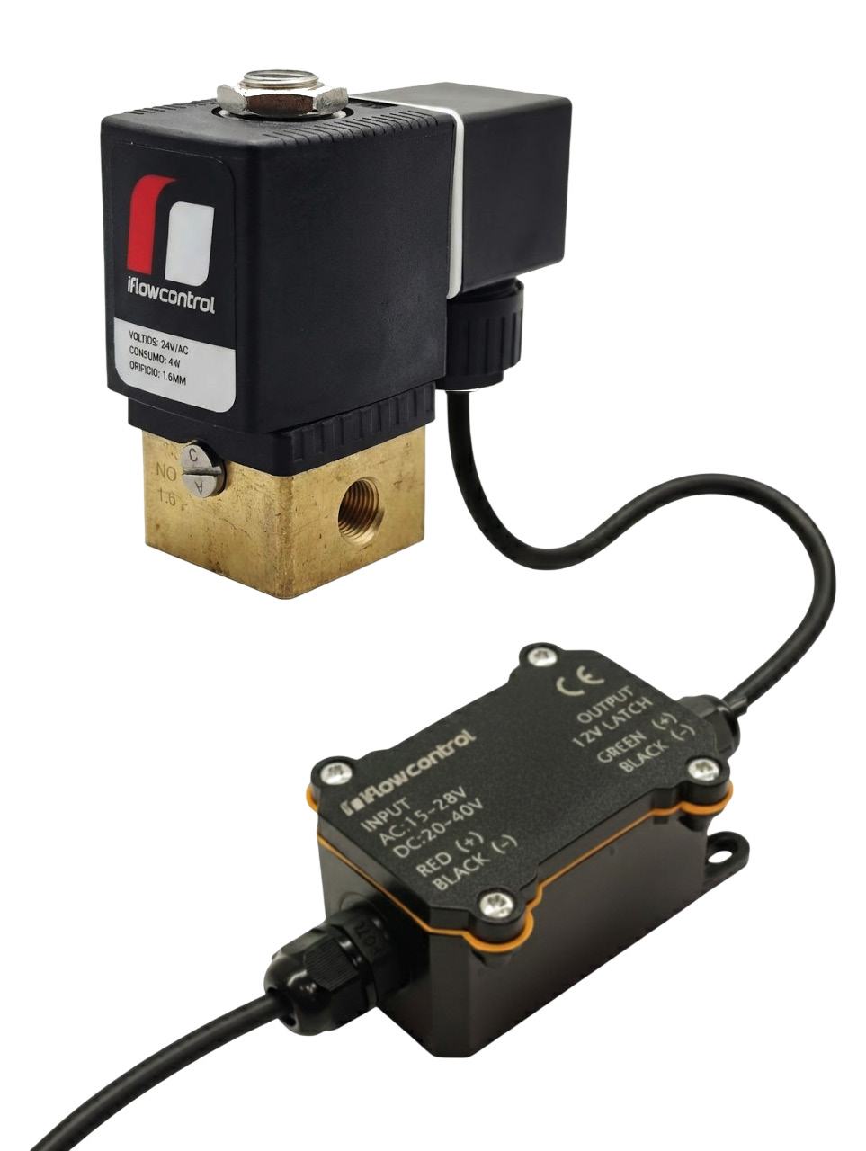 Solenoide de tres vías SR-100 LD