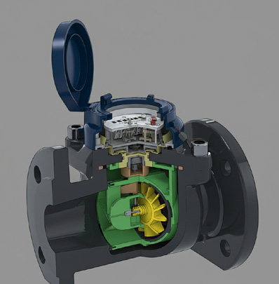Contador Woltman MWN — vista 3
