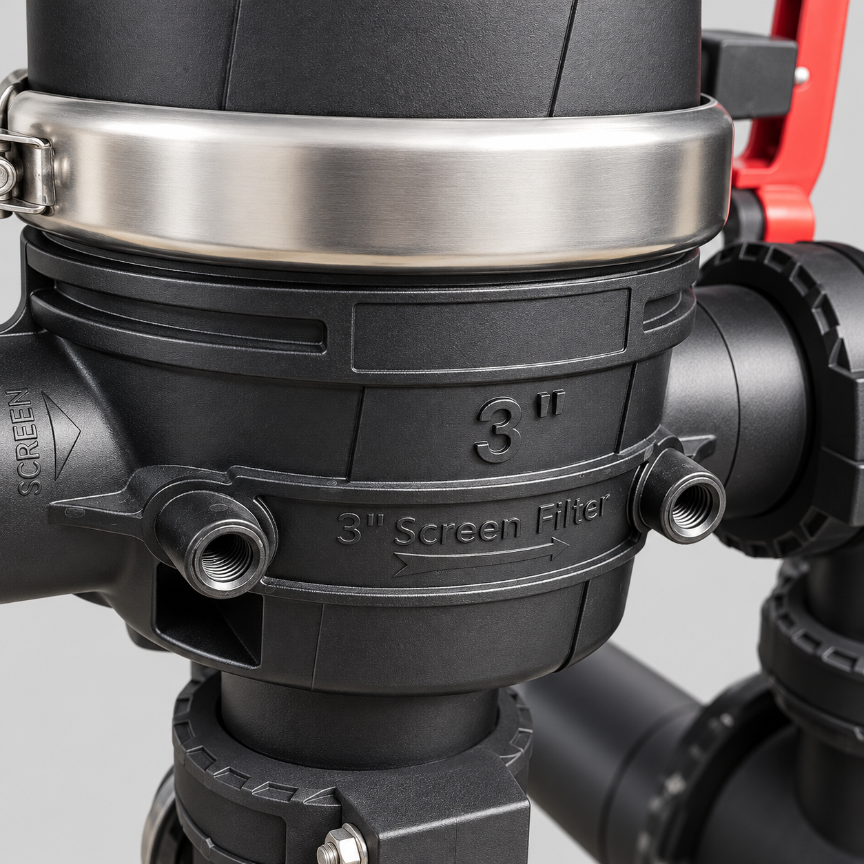 Batería de filtración semiautomática — vista 3